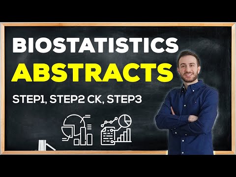 USMLE Biostatistics STEP 1: Abstracts and Drug ads Review