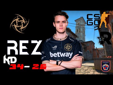 CSGO POV NiP REZ vs G2 on Inferno - 34 kills