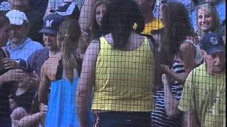 FrontRowAndy Brian Anderson Bill Schroeder Brewers Front Row Amy