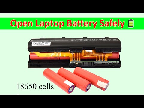 So öffnen Sie einen Laptop-Akku ohne Beschädigung – Anleitung zum sicheren Austausch einer 18650-...