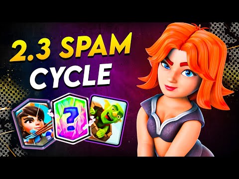 *SPAM* Like Never Before with this BROKEN Logbait Deck