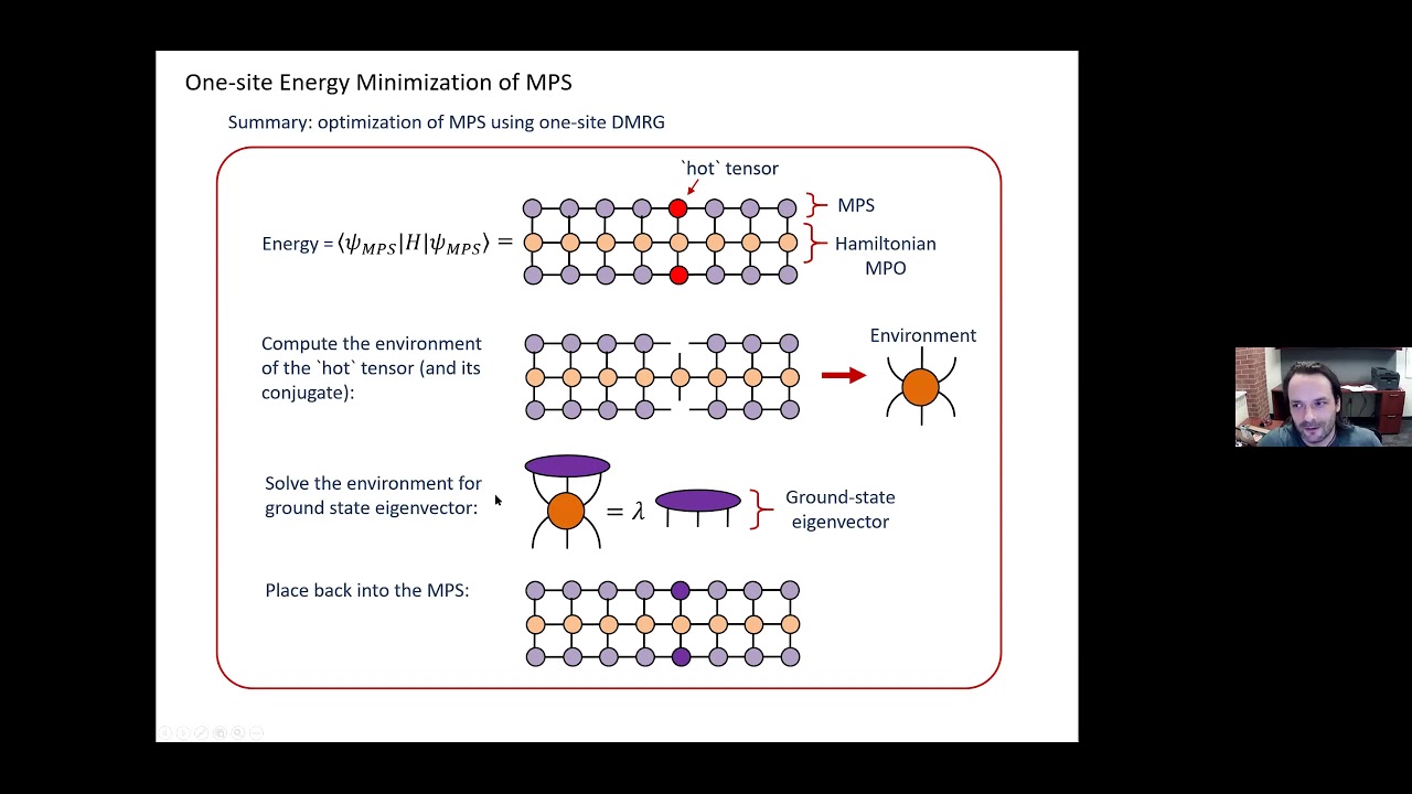 Glen Evenbly, Pair-wise Tensor Optimization for Entanglement Renormalization