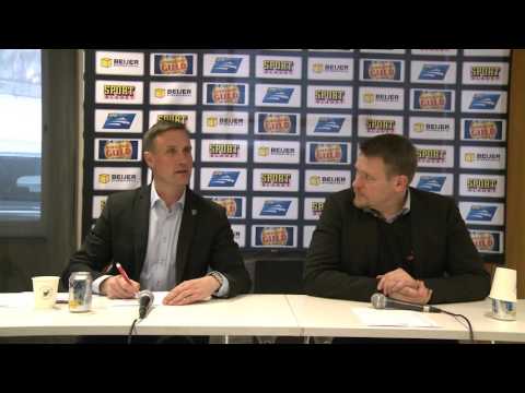 Presskonferens efter vinsten mot Luleå 3-2