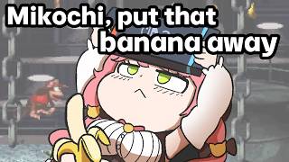 【Hololive】Mikochi put a banana in the WRONG place【Sakura Miko/Clip/Ebihurai/Comic】