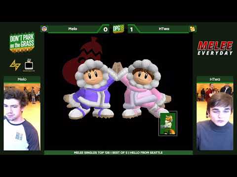 DPotG 2018 - Top 128 Losers R2 - (Ice Climbers) Melo  vs HTwa (Fox/Sheik)