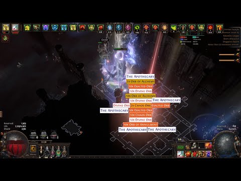 【Path of Exile - Kalandra League 3.19】 How to get divines and Apothecary cards