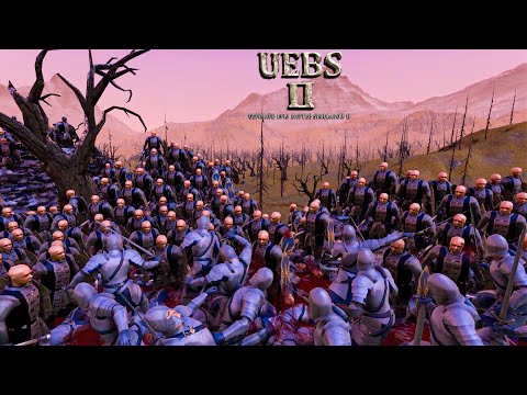 20000 Gondor Soldiers VS 21100 Dwarven Captains. Ultimate Epic Battle Simulator 2. UEBS 2