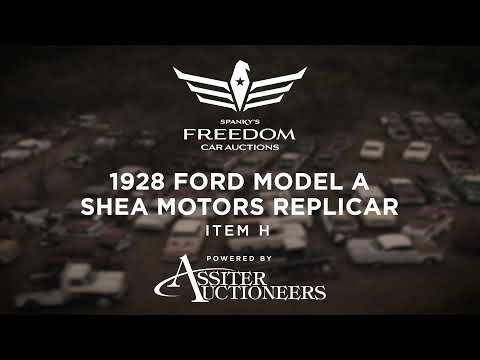 H 1928 Ford Model A Shea Motors Replicar