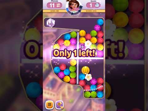 Diamond Diaries Saga Level 185 No Boosters