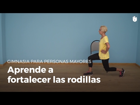 ¿Dolor en las rodillas? Ejercicios de fuerza para personas mayores