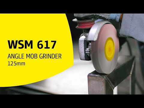 The ALLROUNDER for EVERY situation - Angle Grinder Mop - WSM 617 | Klingspor