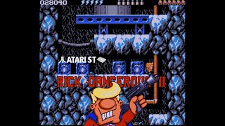 Rick Dangerous II - Atari ST (1990) longplay