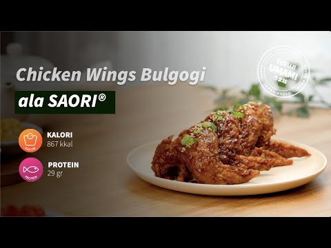 Chicken Wings Bulgogi ala SAORI®