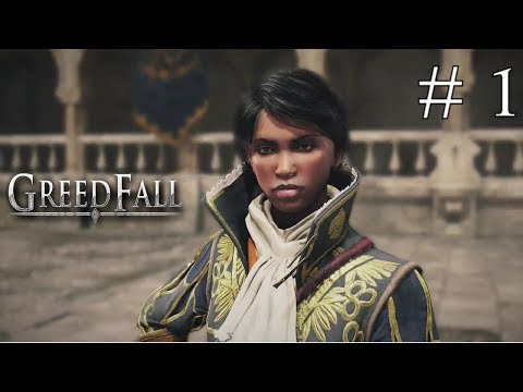Let's Play GreedFall Walkthrough - Part 1 - No Painting for You