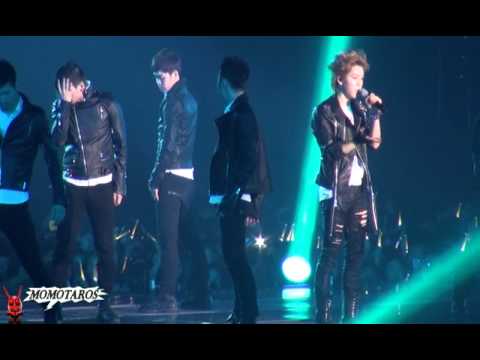 120401 INFINITE DongWoo Solo - Because @ SECOND INVASION EVOLUTION