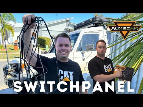AUXBEAM Switch panel | Unboxing and Install