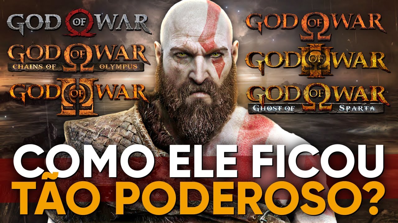 COMO KRATOS FICOU TÃO PODEROSO