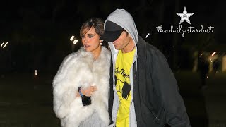 Robert Pattinson & Suki Waterhouse Leave Coachella After Suki Performance.