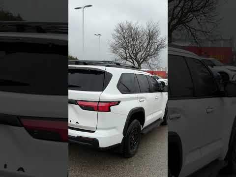 2024 Toyota Sequoia in White for sale at Forbes Waterloo Toyota in Waterloo, ON