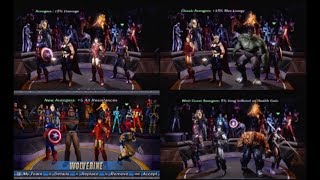 Marvel: Ultimate Alliance - Team Bonuses (PSP, Next-Gen, and X-Box 360 DLC Team Bonuses Included)
