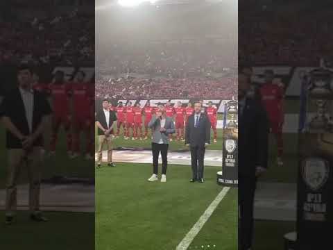 Israeli singer Harel sings national anthem at Teddy Stadium with 30,000 people