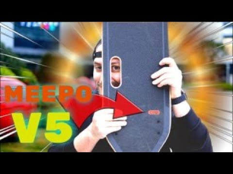 Meepo V5 affordable electric skateboard review and test