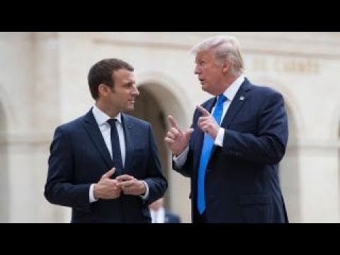 Trump's first state dinner with France's Macron