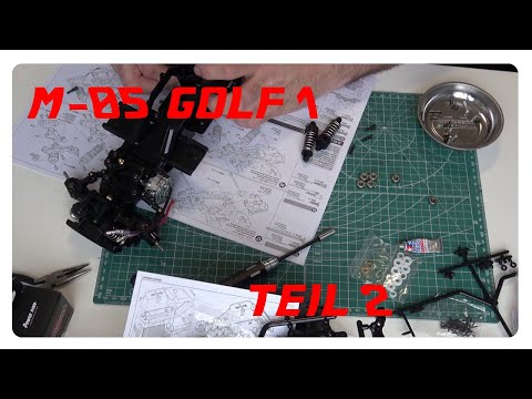 Tamiya M05 Golf 1 - Aufbau Teil 2