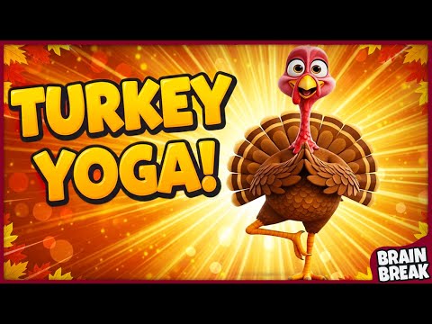 Thanksgiving Yoga for Kids | Turkey Yoga Brain Break | Mindfulness For Kids | Cosmic Kids Yoga