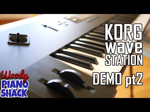 Korg WAVESTATION demo PT2 | ROM1 preset sounds