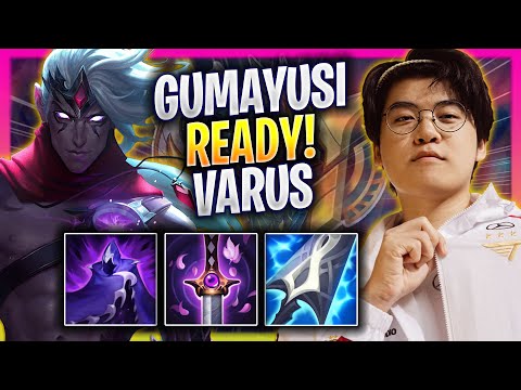 GUMAYUSI IS READY TO PLAY VARUS! - T1 Gumayusi Plays Varus ADC vs Ezreal! | Season 2025