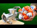 Meat Grinder Vs Kinder Joy And Kinder Surprise