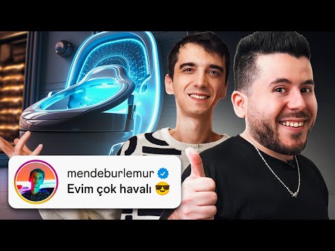 Türkiye'nin En Akıllı Ev Turu (Teknolojik Tuvalet, Sesli Kontrol)  @MendeburLemur