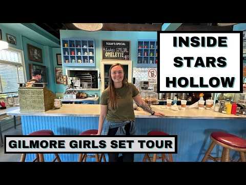 Gilmore Girls Stars Hollow Tour at Warner Bros. Studio 2024 | Iconic Set & Behind-the-Scenes Magic