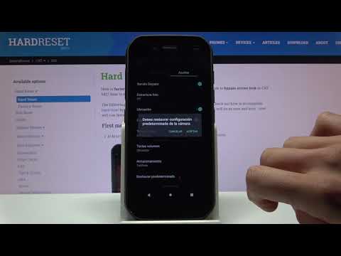 Cómo restaurar la cámara en CAT S42 - restablecer ajustes de cámara