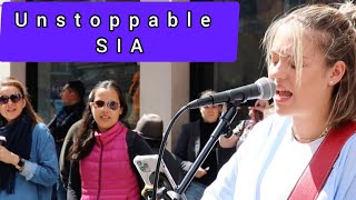 WOW Her VOICE will give you TINGLES down your SPINE – Sia Unstoppable | Allie Sherlock cover