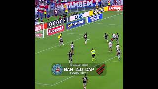 GOL DO BAHIA | EVERALDO | BAHIA 2X0 ATHLETICO-PR | BRASILEIRÃO 2026 | 01/04/2026