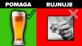 ALKOHOL piwo wódka CAŁA PRAWDA O DIECIE, SYLWETCE I TRENINGU (tłuszcz i mięśnie)