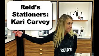 Reid's Stationers Calgary: Interview with Kari Carvey 2021 video