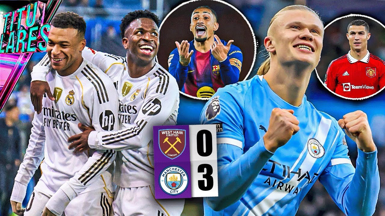 Haaland supera a Cristiano | “Madrid tiene a los 3 mejores del mundo” | Flick estalla por Raphinha