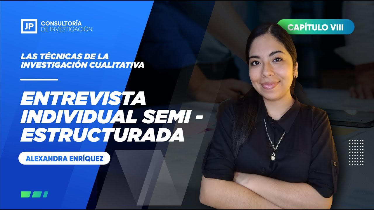Las técnicas de la Investigación Cualitativa: ENTREVISTA INDIVIDUAL SEMI-ESTRUCTURADA | Clase 8