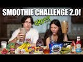 SMOOTHIE CHALLENGE: TEEN EDITION!!! Recreating Our Most Popular Challenges - 8 Years Later!