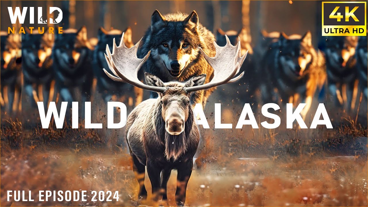 WILD ALASKA | Frozen Land of Brutal Predators | 4K Animal Documentary