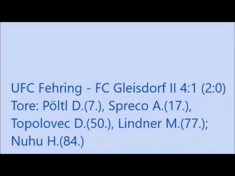 18He UFC Fehring - FC Gleisdorf II 4:1 (2:0)