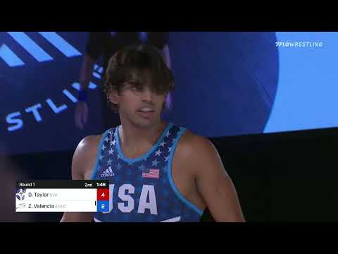 86 Kg Round 1 - David Taylor, Nittany Lion Wrestling Club  - TMWC Vs Zahid Valencia, Sunkist Kids WC
