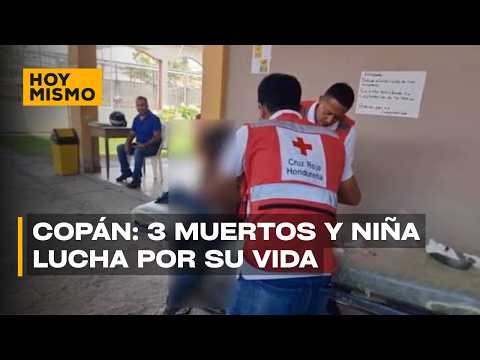 Tragedia en Copán: Asciende a 3 la cifra de muertos por explosión y niña lucha por su vida