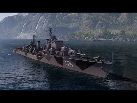 WOWs clan battles featuring Ragnar: Colbert gone in 12 seconds