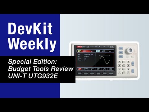 Budget Tools Review: UNI-T UTG932E