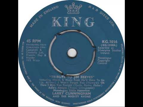 UK New Entry 1964 (283) Larry Cunningham & The Mighty Avons - Tribute To Jim Reeves