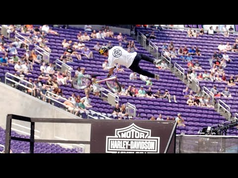 X GAMES 2017 – LOGAN MARTIN'S SILVER MEDAL WINNING BMX DIRT RUN